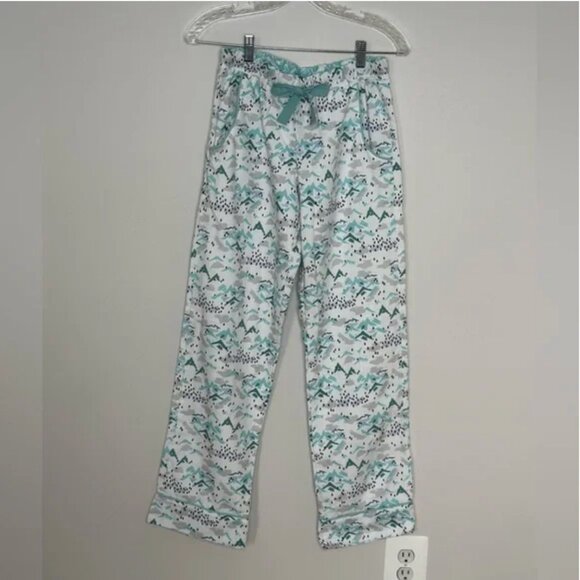 Van Winkle & Co Portuguese Flannel 2-Piece Apline Scenery Pajama Set Size XS - Picture 5 of 13